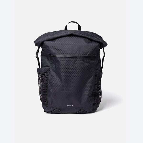 Sandqvist - Nils, svartur vatnsheldur bakpoki