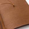 Traveler´s passport size Notebook – ljósbrún