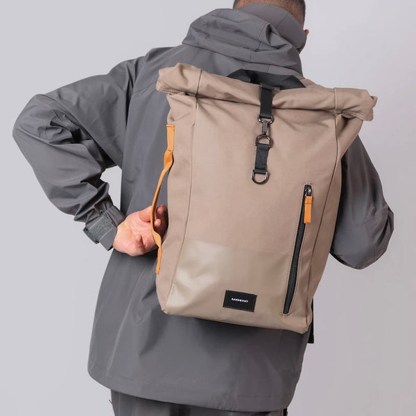 Sandqvist Dante - Vegan bakpoki, fossil