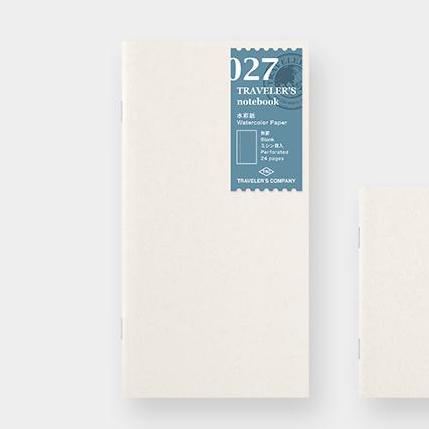 Traveler´s Notebook – #27 Watercolor paper