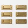 Traveler´s company - Brass merkiplattar 6 stk.