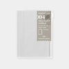 Traveler´s passport size Notebook – #4 Zip lock