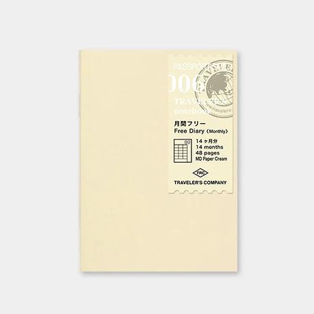 Traveler´s passport size Notebook – Dagbókarinnvols #6 Free Diary Month