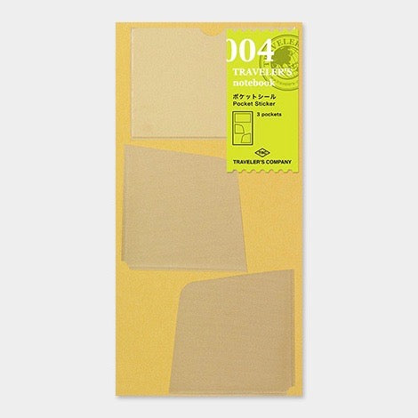 Traveler´s Notebook – #4 Pocket sticker