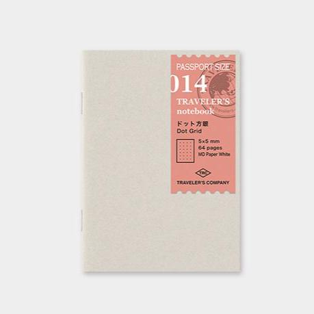 Traveler´s passport size Notebook – #14 Dot grid
